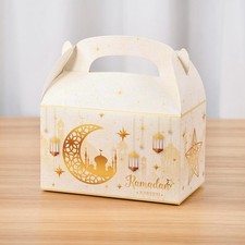 Ramadan Eid Mubarak Gift Boxes Candy Treat Packaging Party Favor Bags 4pcs Ramadan Package price