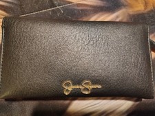 Jessica Simpson Full Size Faux Leather Black Wallet Women's Wallet price
