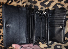 STEVE MADDEN Folding Wallet, Zip Around, Card Slots, Zipper Coin Pocket, Solid Women's Wallet price
