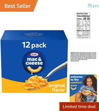 Macaroni and Cheese Dinner Pack 12x7.25oz Classic Cheesy Easy Family Butter and Margarine price