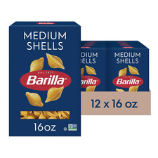 Medium Shells Pasta, 16 Oz. Box (Pack of 12) - Non-Gmo, Made with Durum Wheat Se Cheese price