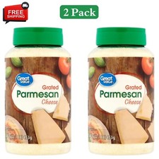 Great Value Grated Parmesan Cheese, 16 oz Each Pack OF 2 Free & Fast Shipping Cheese price