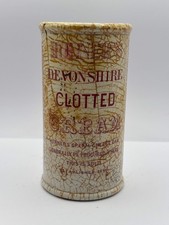 Old advertising Devonshire clotted cream pot, Horners Clotted Cream price