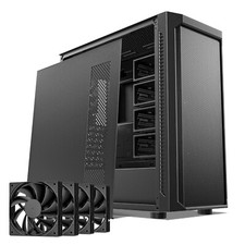 DARKROCK Classico Max Storage Master E-ATX Full Tower PC Case w/ 7x120mmBK Fans PC Cases price