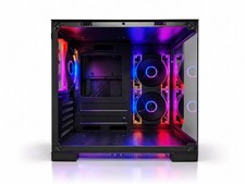 LOVINGCOOL ARGB GAMING PC MATX CASE – TEMPERED GLASS with 3 FANS PC Cases price