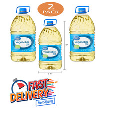 (2 pack )Great Value Vegetable Oil, 1 Gallon choice for all of your cooking New Vegetables price