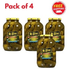 (4 pack) Mt. Olive Kosher Baby Dill Jumbo Pickles - 66 fl oz Vegetables price