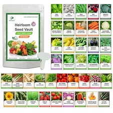 Heirloom Vegetable Seeds Survival Garden Kit - Over 18,000 Seeds, 39 Varieties Vegetables price