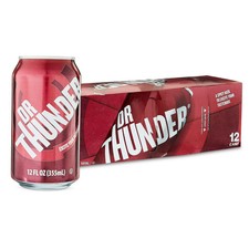 Great Value Dr Thunder soda Pop 12 fl oz 12 pack can Free Shipping Canned price