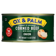 Ox & Palm corned Beef onion Flavored 11.5 oz can...... Canned price
