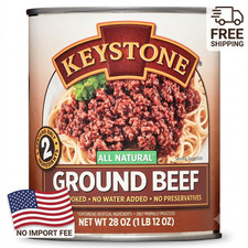 Keystone All natural Ground Beef 28 oz Can, Free Shipping Canned price