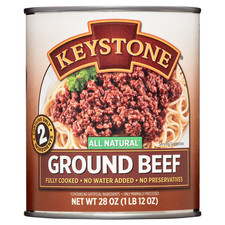 Keystone All natural Ground Beef 28 oz Can, Free Shipping Canned price