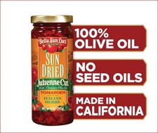 Bella Sun Luci Julienne Cut Sun Dried Tomatoes With Italian Herbs 8.5 oz Jar Dried Vegetables price