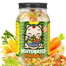 Freeze Dried Mixed Dehydrated Vegetables - 10.58Oz Natural Ramen Toppings Vegeta Dried Vegetables price