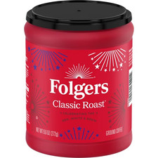 Folgers Classic Roast Ground Coffee, Medium Roast, 9.6 oz Canister Coffee price