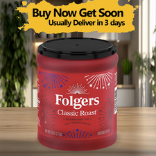 Folgers Classic Medium Roast Ground Coffee 9.6oz - Choose Your Flavor Coffee price