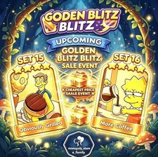 🔥Monopoly Go Golden Blitz Stickers 4⭐ Obviously Grilled & 4🌟More Coffee 🔥🔥 Coffee price