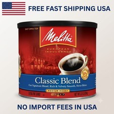 Melitta Classic Roast Caffeinated Canned Coffee, 22oz Can Coffee price