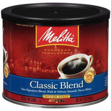 Melitta Classic Roast Caffeinated Canned Coffee, 22oz Can Coffee price