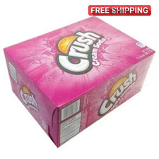 Crush Cream Soda Soft Drink 12 x 355 mL, Cans, 12x355mL - FREE SHIPPING Carbonated Drinks price
