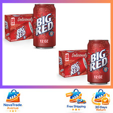 Big Red Soda Cans - 12 fl oz (36 Pack) - Classic Red Cream Soda Flavor Carbonated Drinks price