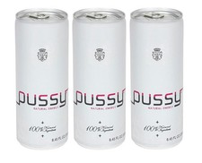 Pussy Natural Energy Drink - Carbonated Energy Drinks Pack of 3-250ml - All Natu Carbonated Drinks price