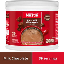 Nestle Hot Cocoa Rich Milk Chocolate Flavored Mix Powder 27.7 oz, Can New Hot Powdered Drinks price