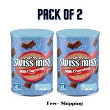 Swiss Miss Milk Chocolate Flavored Hot Cocoa Mix, 45.68 oz. Canister Hot Powdered Drinks price