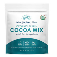 Organic Skinny Hot Cocoa Mix - 40 Servings - Sugar Free Hot Chocolate Mix Gluten Hot Powdered Drinks price