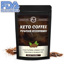 50g Keto Coffee Powder - Weight Loss Burn Fat Soft Drinks Appetite Suppressant Hot Powdered Drinks price