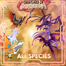 🐉 ALL SPECIES | BADGE, SHADOW | Creatures of Sonaria | COS | FAST & CHEAP 🐉 Badge price