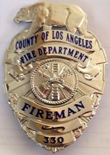 Emergency TV Series Replica Badges for John Gage 330 Badge price