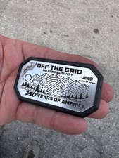 250 Years of America Off The Grid - Trail Badge for Jeep Badge price