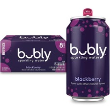 bubly Blackberry Sparkling Water, 0 Sugar & Calories, 8 Pack Water price