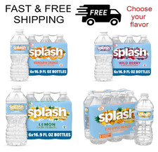 Splash Refresher Flavored Water Bottles6-Pack, 16.9 Fl Oz - Refreshing Flavored Water price