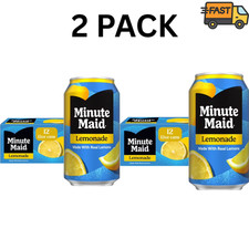 Minute Maid Lemonade Cans 12 fl oz 24 Pack Refreshing Citrus Drink Lemonade and Fruit Juice price