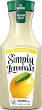Simply Non GMO All Natural Lemonade Juice, 52 fl oz Bottle Lemonade and Fruit Juice price