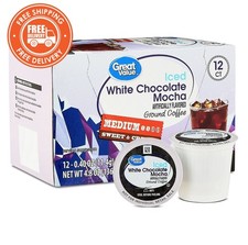 Great Value Iced White Chocolate Mocha Coffee Pods 12 Ct 4.8oz Iced Coffees price