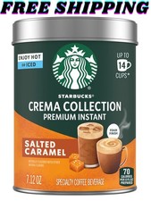 Starbucks Crema Collection Premium Instant Salted Caramel Flavored Coffee, 7.12 Iced Coffees price