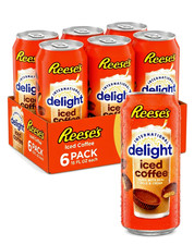 International Delight Iced Coffee REESE’S®, 15 fl oz Cans, 6 Pack ☕🍫 Iced Coffees price