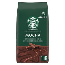 Starbucks Mocha, Ground Coffee, Flavored Roast Hot or Iced Coffee, 11 oz Iced Coffees price