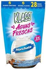 Klass AGUAS FRESCAS HORCHATA 28.2 OZ 2-Pack ~ Rice & Cinnamon Drink Mix! 🇲🇽 Traditional Beverages price