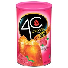 4C Raspberry Iced Tea Mix, 66.1 oz, 1 Ct.... Cold Powdered Drinks price