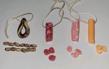 Dollhouse Hanging Meats Deli Meats Lunchmeat Butcher Shop Display Salami Ham Deli Meats price