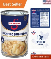 Swanson Chicken & Dumplings, Hearty 10.5 Oz Can with White & Dark Meat White Meat price
