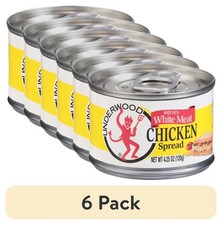 (6 pack) Underwood White Meat Chicken Spread, 4.25 oz Can,NEW White Meat price
