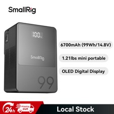 SmallRig VB99 V Mount Battery 6700mAh/99Wh OLED Screen Battery for Camera-3580 Video Camera Batteries price