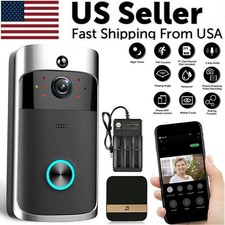 Smart Wireless WiFi Video Doorbell Phone Door Ring Intercom Security Camera Bell Video Camera Batteries price