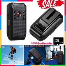 Body Camera HD 1080P Audio Video DVR Night Vision Camcorder w/ Free 32GB SD Card Video Camera Batteries price