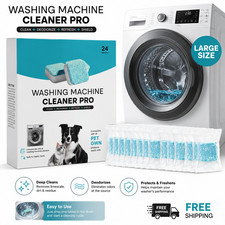 Uproot Clean Washing Machine Cleaner Tablets - 24 Pack for a 12 Month Supply. Fo Cleaning Supplies price
